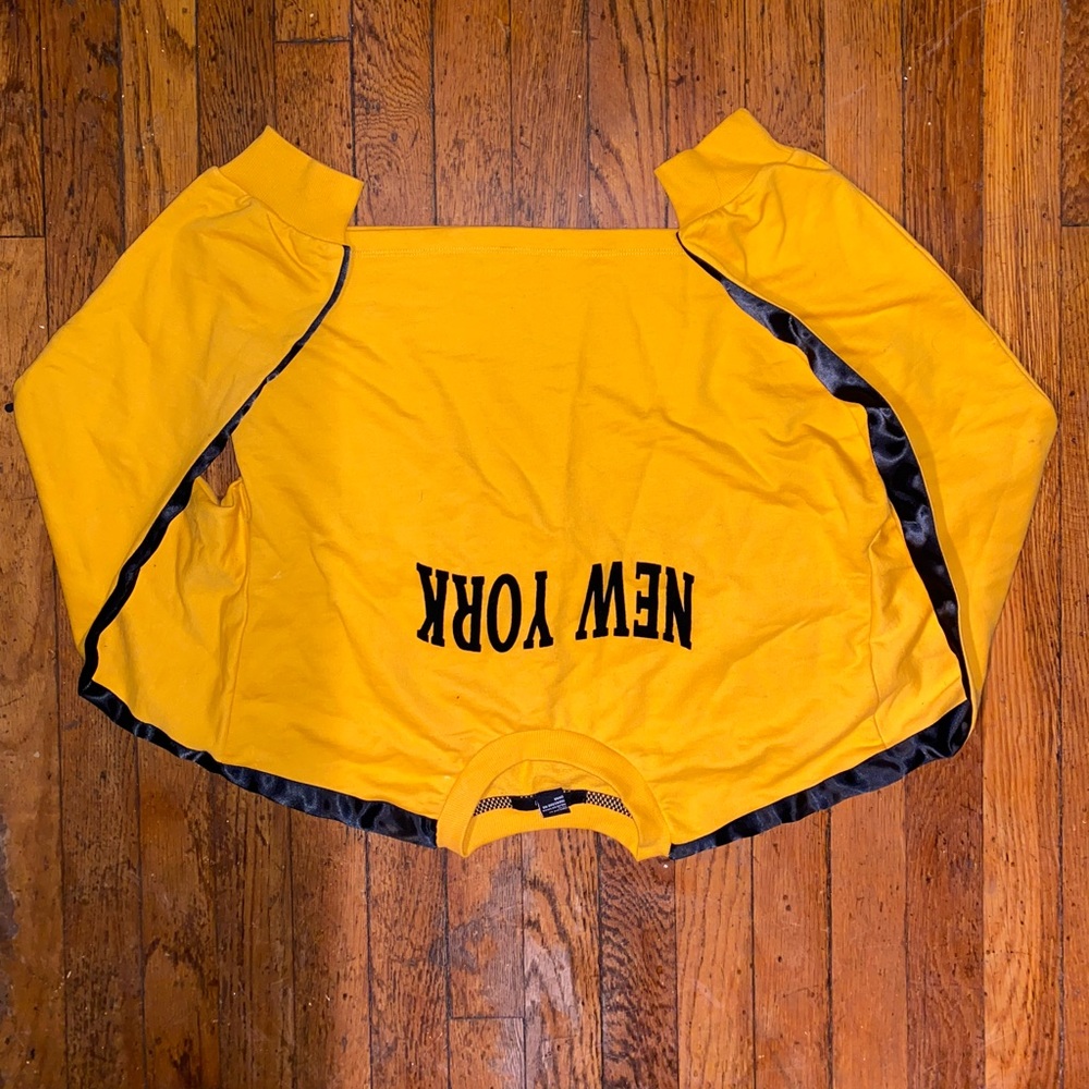 Mustard yellow sweater